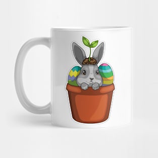 Rabbit Easter Easter eggs Plant Mug